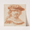 Rembrandt Self-Portrait (1637) by Rembrandt van Rijn