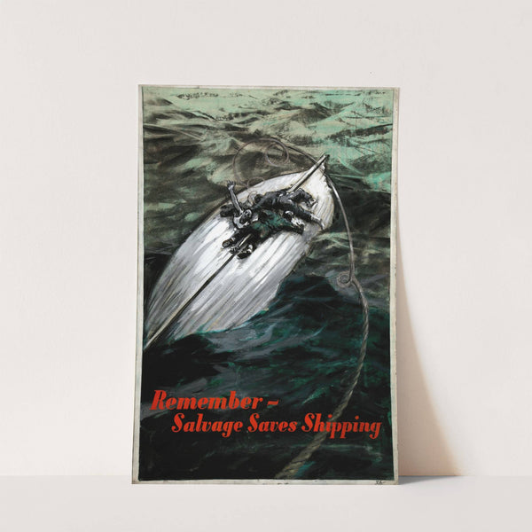 Remember - Salvage saves Shipping by Anonymous