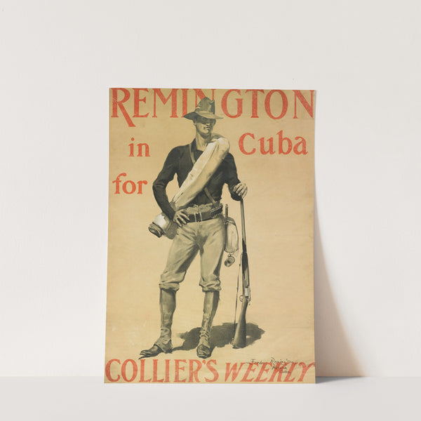 Remington In Cuba for ‘Collier’s Weekly’ (1899) by Frederic Remington
