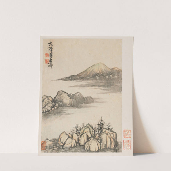 Reminiscences of Qinhuai River pl2 by Shitao