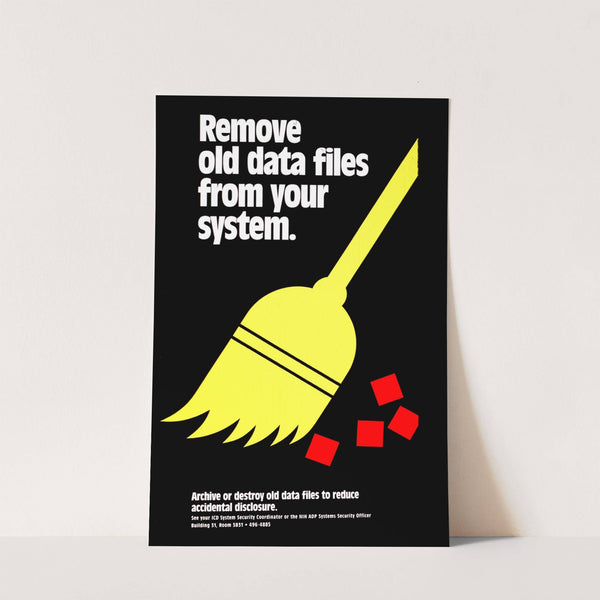 Remove old data from your system by National Institutes of Health