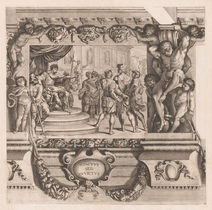 Remus before King Amulius (1659)