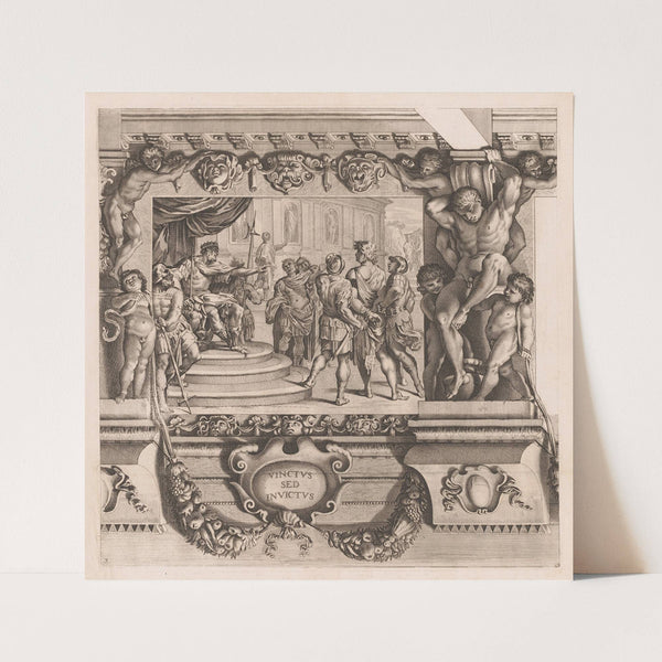 Remus before King Amulius (1659) by Jean Boulanger