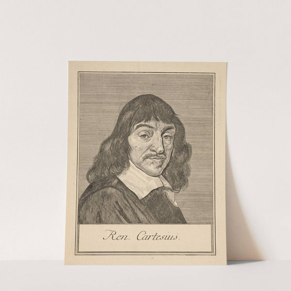 Ren. Cartesius (Rene Descartes) by Frans Hals
