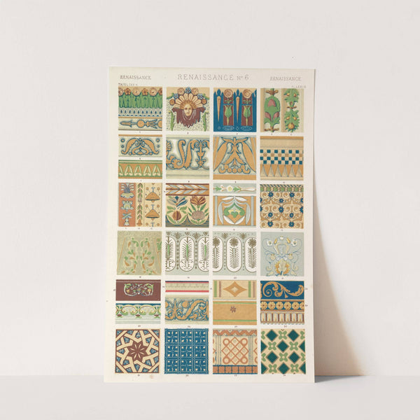 Renaissance No.6 (1856) by Owen Jones