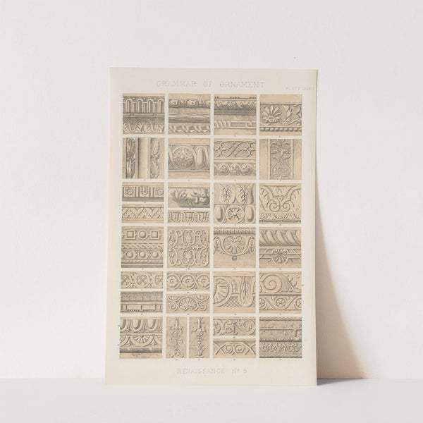 Renaissance No. 9 (1856) by Owen Jones