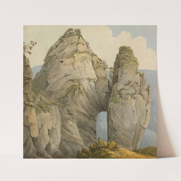 Renard’s Hole, Dovedale, Derbyshire (1789) by William Day