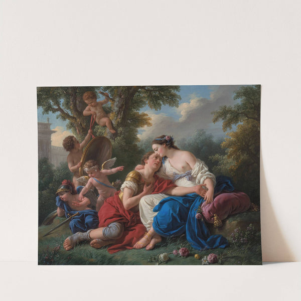 Renaud et Armide (1766) by Louis-Jean-François Lagrenée
