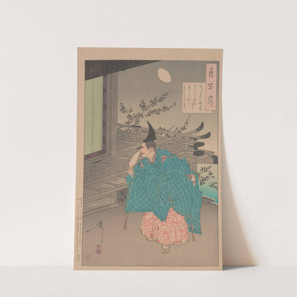 Rendezvous by moonlight (1885-1892) by Tsukioka Yoshitoshi