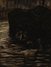 Renée and Reverchon Swimming in the Seine