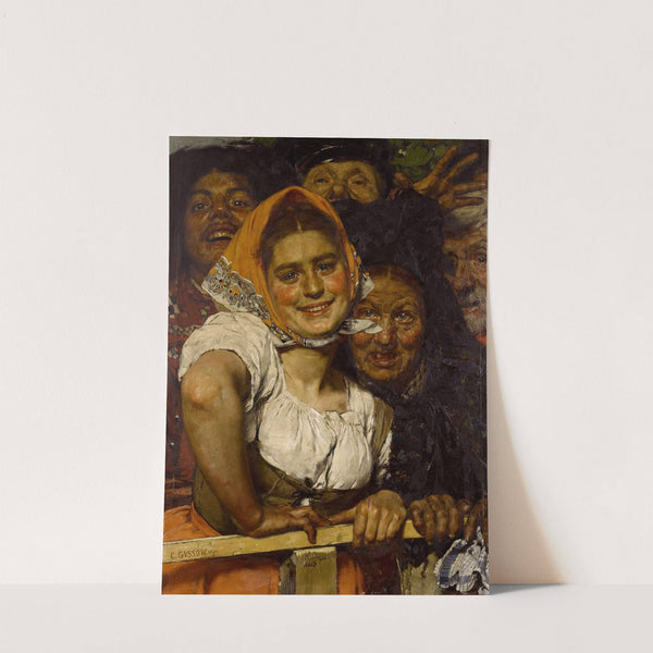 Renntag (1874) by Karl Gussow