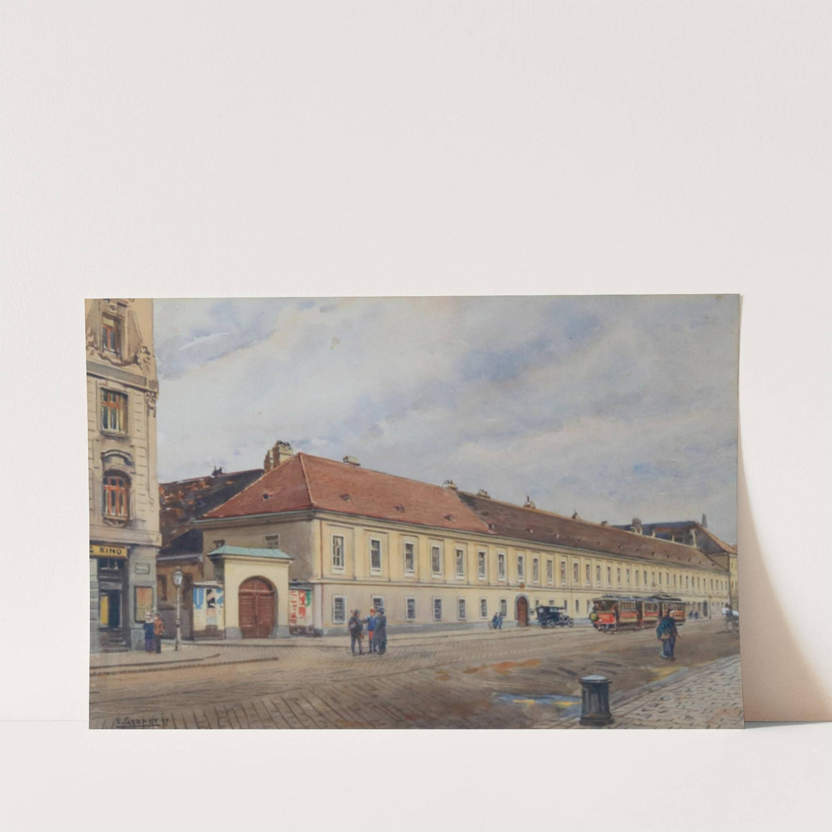 Rennweg Wien by Ernst Graner