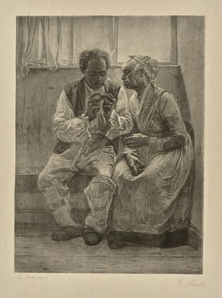 Rent day. (1887)