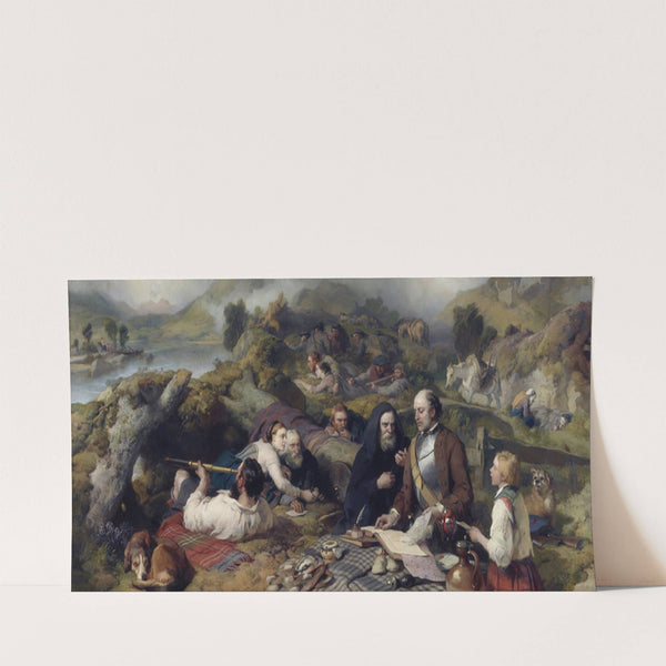 Rent-day in the Wilderness by Sir Edwin Henry Landseer