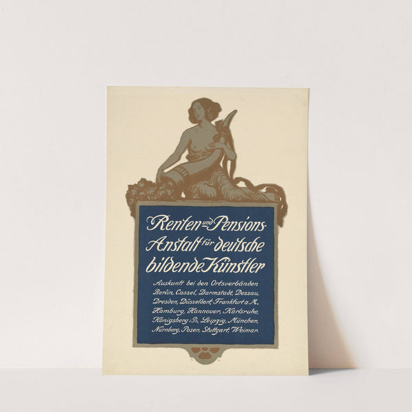 Renten- und Pensions-Anstalt für deutsche bildende Künstler (1894 - 1914)