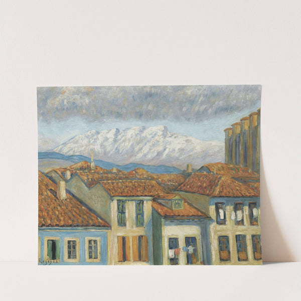 Rentería and the mountains ofAya by Darío de Regoyos