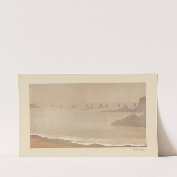 Rentrée des Sardiniers (Douarnenez, Finistère) (1898-1899) by Amédée Joyau