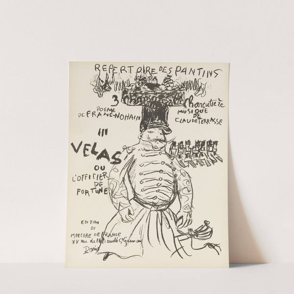 Repertoire des pantins Pl.3 (1898) by Pierre Bonnard