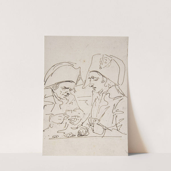 Replacements in the Parisian Guard Playing Cards in 1795 by Vivant Denon