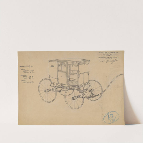 Replica of a Carriage by Emilio Zito