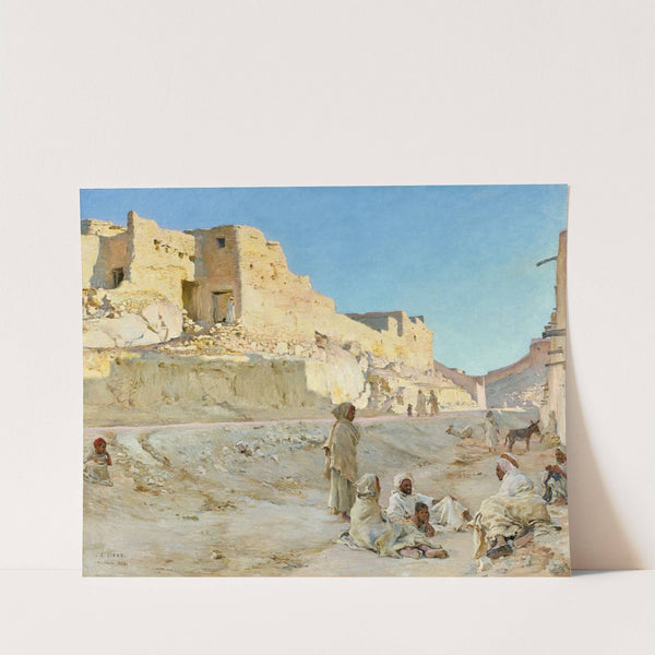 Repos à l’ombre, Bou Saâda (1888) by Étienne Dinet