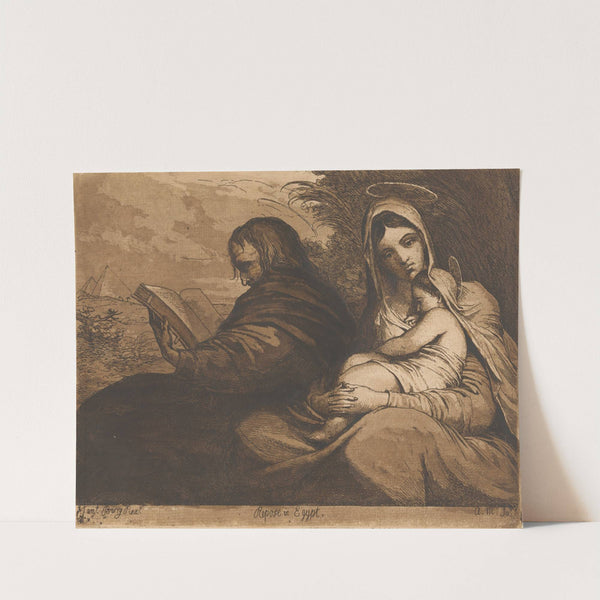 Repose in Egypt by James Barry