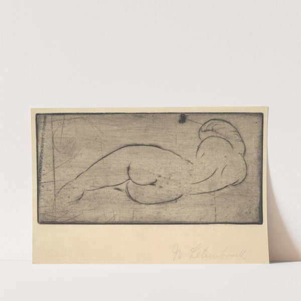 Repose (Ruhende vom Rücken) (1913) by Wilhelm Lehmbruck