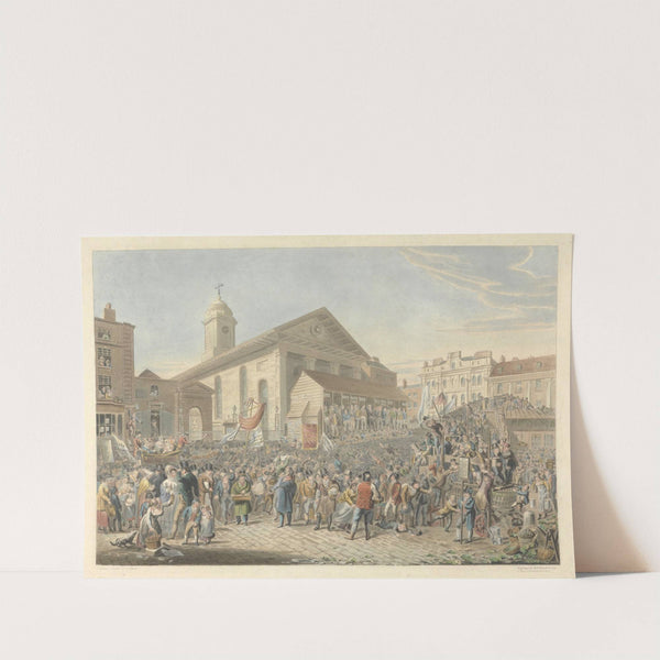 Representation of the Election of Members of Parliament for Westminster 1820 (1820) by George Johann Scharf