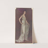 Reproduction of a painting of Ida Rubinstein as ‘La Pisanelle’, no. 7 (1913) by Antonio de La Gandara