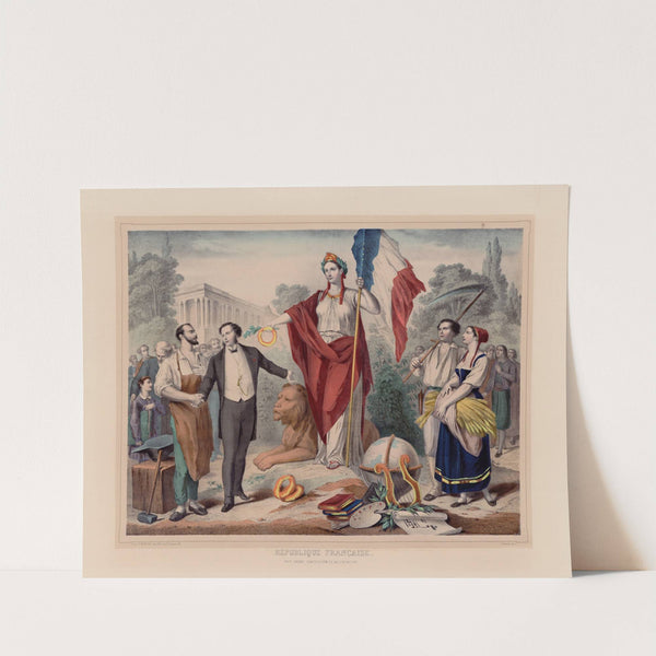 République Française Paix, Ordre, Conciliation et Régénération (1856) by Anomymous