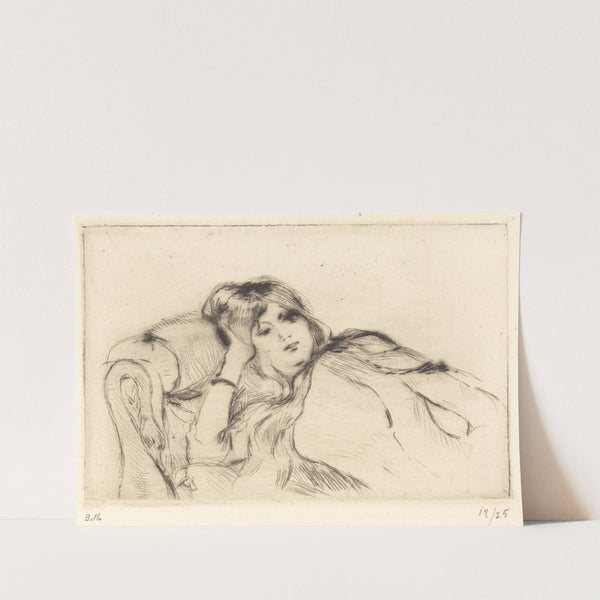 Rest (1888-1890) by Berthe Morisot