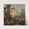 Rest at the well (1735) by François Boucher