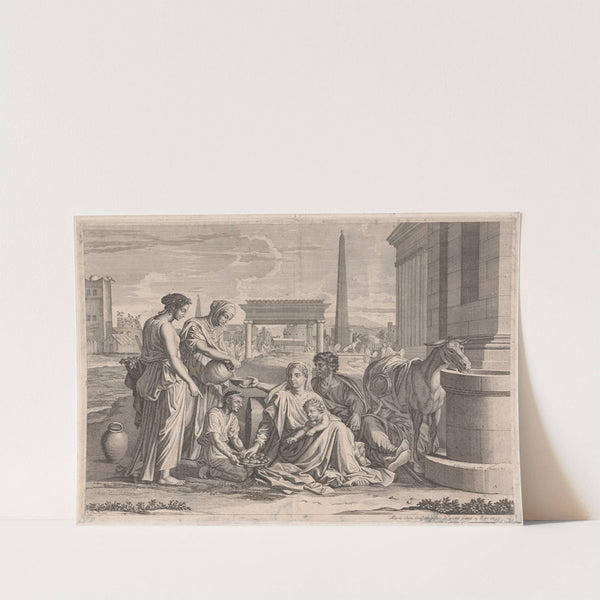 Rest of the Holy Family (1667) by François Chauveau