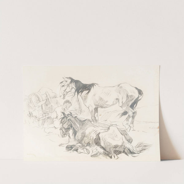 Rest On The Field by Nikolai Semenovich Samokish