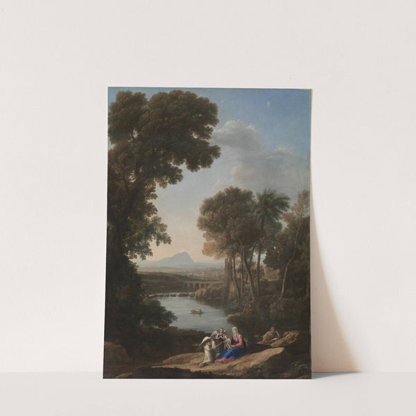 Rest on the Flight into Egypt (early 1640s) by Claude Lorrain