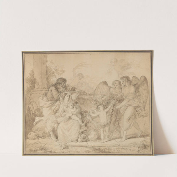 Rest on the Flight into Egypt by Jean-Jacques Lagrenée