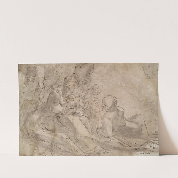 Rest on the Flight into Egypt by Luca Cambiaso