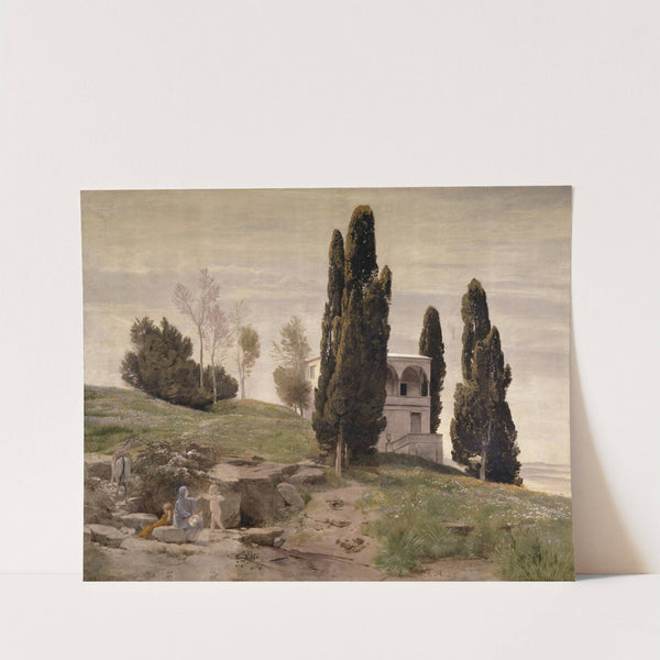 Rest on the Flight into Egypt (1868) by Arnold Böcklin