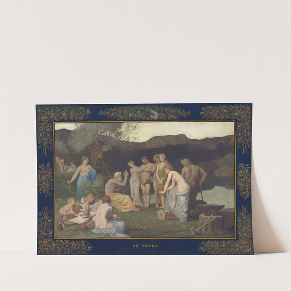 Rest by Pierre Puvis de Chavannes