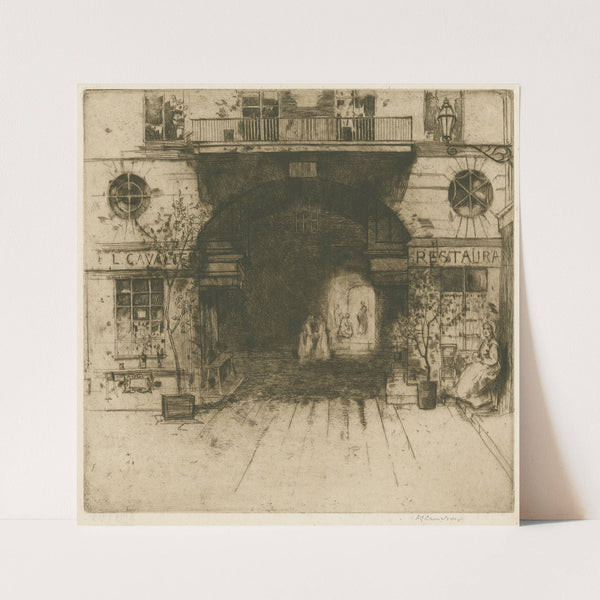 Restaurant Cavalier (1904) by David Young Cameron