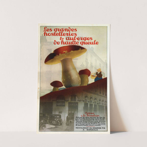 Restaurant du chapon fin à Bordeaux (1910-1950) by Laboratoires de la Passiflorine