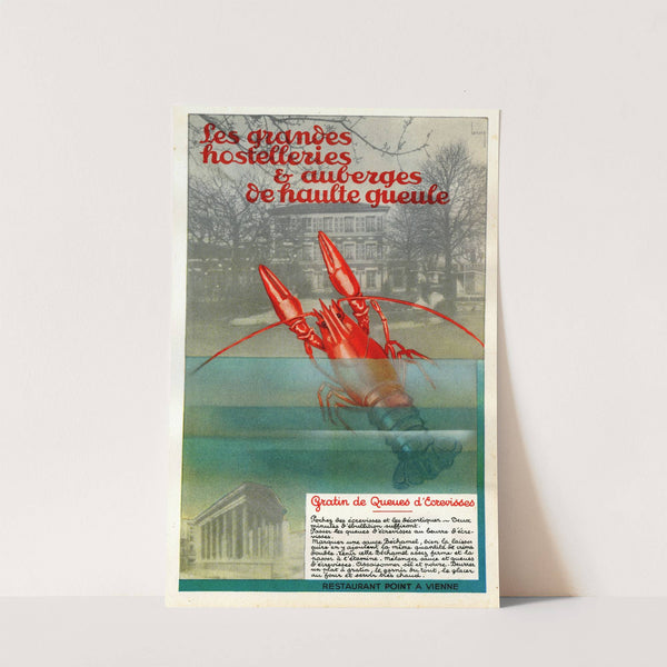 Restaurant Point à Vienne (1910-1950) by Laboratoires de la Passiflorine