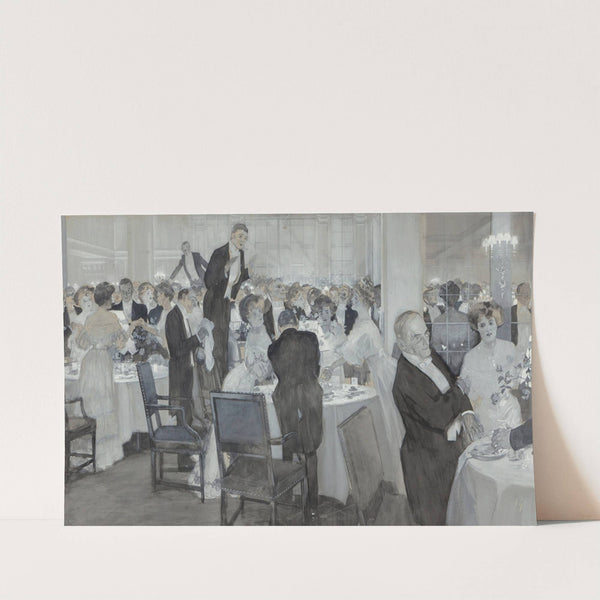 Restaurant Scene by Frank Craig