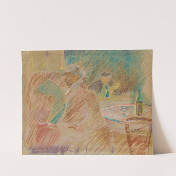 Restaurantscene (1892) by Edvard Munch