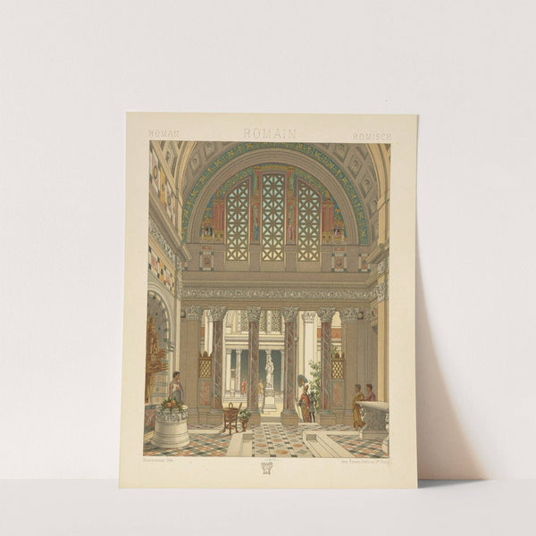 Restauration de l’intérieur d’un palais (1876-1888) by Auguste Racinet