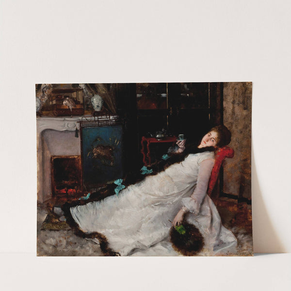 Resting (1891) by Ernest-Ange Duez