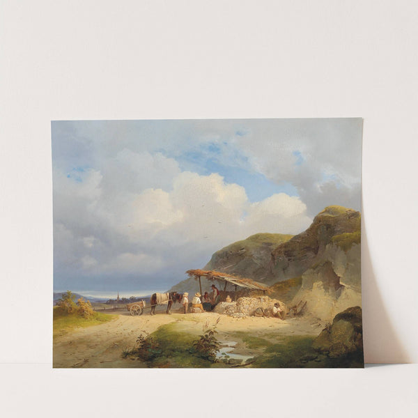 Resting at noon by Ignaz Raffalt