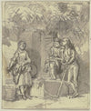 Study sheet; farmwoman