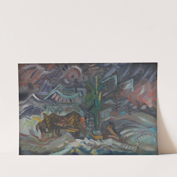 Resting Farmers by Arnold Peter Weisz-Kubínčan