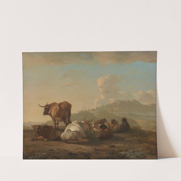 Resting herd by Willem Romeyn